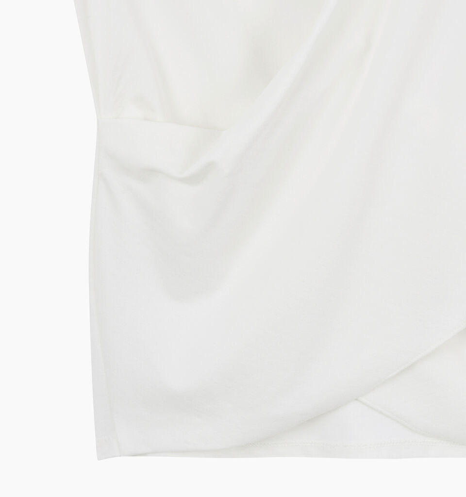 T-SHIRT - sisley k short sleeve t-shirt - Creamy White | Sisley K image number 5